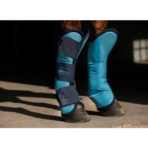 Horseware Ireland Amigo Travel Boots, Delphinium Blue