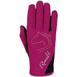 Roeckl "Tryon" Children's Riding Gloves, Berry