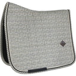 Kentucky Horsewear Saddle Pad Pied-de-Poule Dressage - Marrón