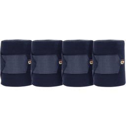 Kentucky Horsewear Wollen Bandages - Set van 4 - marineblauw