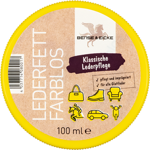 Bense & Eicke Lederfett farblos - 100 ml