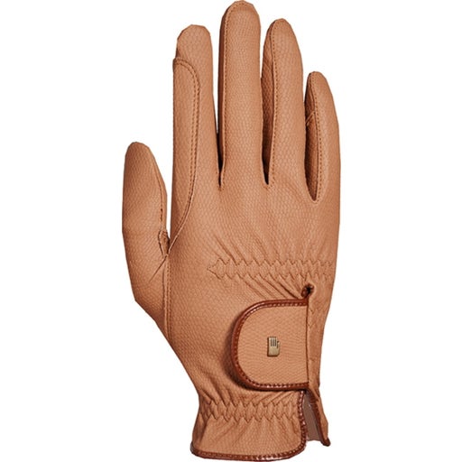 Roeckl Reithandschuhe "Roeck-Grip" caramel - 6