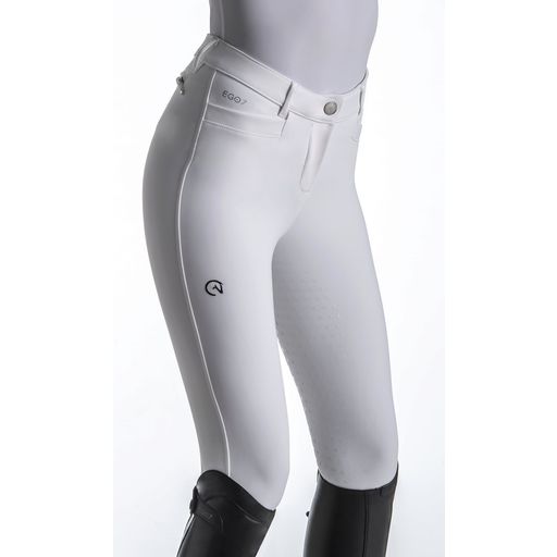 Pantalon d'Équitation ''Dressage Full Grip'' blanc