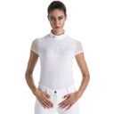 Camiseta de Competición ''RITA'' Manga Corta, Blanco