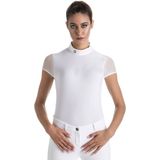 T-Shirt de Concours "RITA" manches courtes blanc