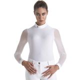"RITA" Competition Shirt, Long-Sleeved, White