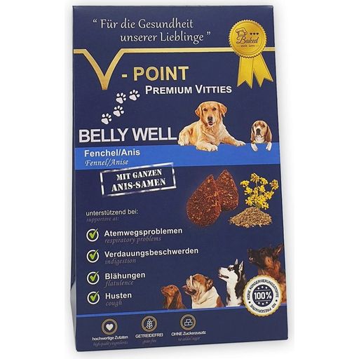 BELLY WELL - Édeskömény/Ánizs - Premium Vitties kutya - 250 g