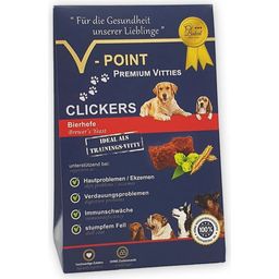 CLICKERS - Pivski kvas - Premium Vitties za pse - 250 g
