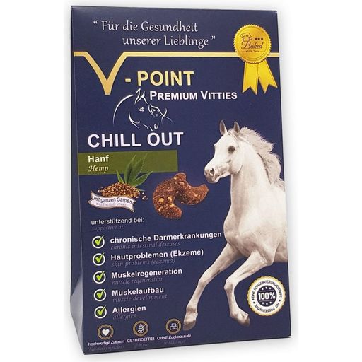 CHILL OUT - Hennep - Premium Vitties Horses - 250 g