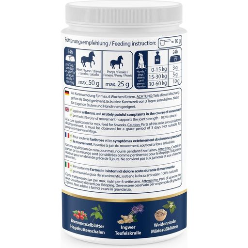 ARTHRO Acute - Premium Kruidenpoeder voor Honden en Paarden - 500 g