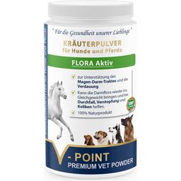 FLORA Aktiv - Premium Kräuterpulver für Hunde und Pferde