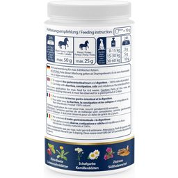 FLORA Active - Hierbas en Polvo Premium para Perros y Caballos - 500 g