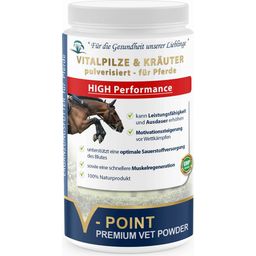 HIGH Performance - vitale paddenstoel en premium kruidenpoeder voor paarden
