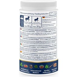 HIGH Performance - vitale paddenstoel en premium kruidenpoeder voor paarden - 500 g