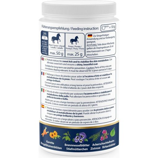 SKIN Aktiv - Premium gyógynövénypor lovaknak - 500 g