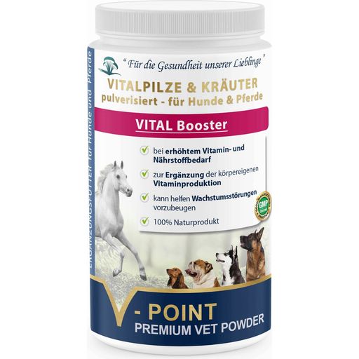 VITAMIN Booster - Vital Mushroom and Premium Herbal Powder for Dogs and Horses - 500 g