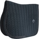 Jumping Saddle Pad Velvet Pearls, black