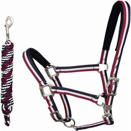 Classic Halter with Rope with/ Fleece Multi