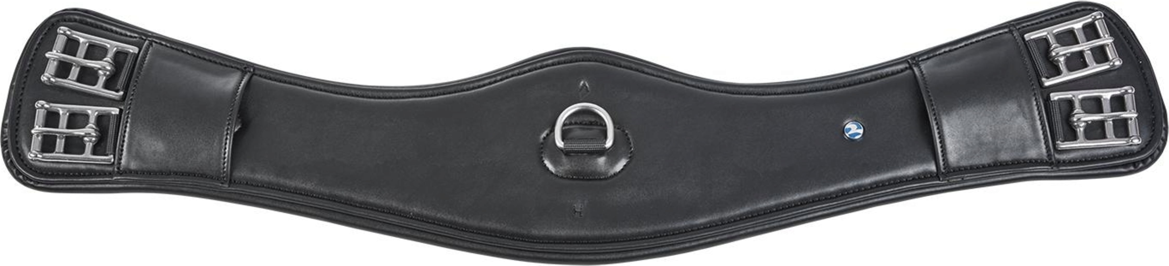 BUSSE Sattelgurt ''TURIN-CURVED-DR D'' schwarz