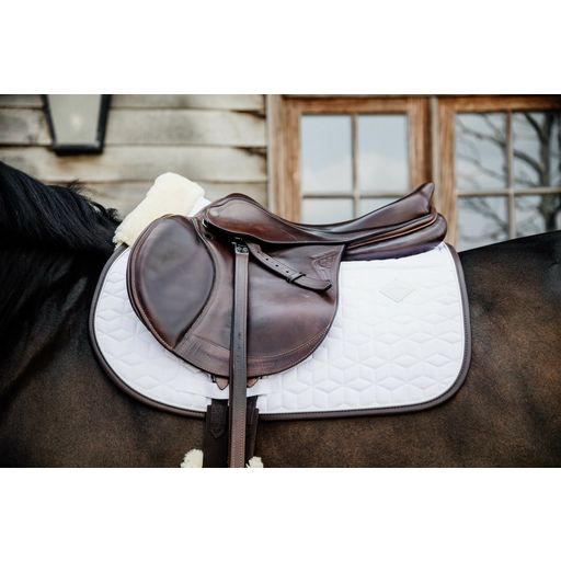 Kentucky Horsewear Skin Friendly Zadeldoek - Wit - Jumping