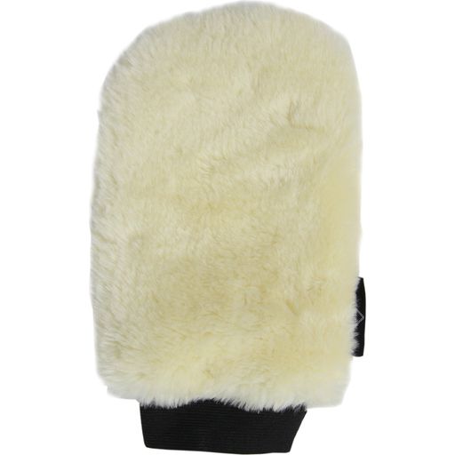 Grooming Deluxe Sheepskin Glove - natural