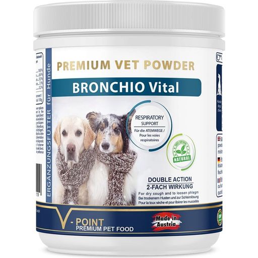V-POINT BRONCHIO Vital Kruidenpoeder voor Honden - 200 g