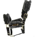 Kentucky Horsewear Найлонов юлар от агнешка кожа, сив