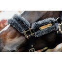 Kentucky Horsewear Найлонов юлар от агнешка кожа, сив