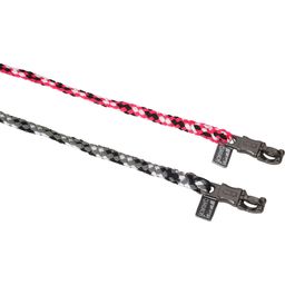 Lead Rope with Panic Hook, Black-White-Light Olive