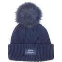 Kentucky Horsewear Hat with Faux Fur - Navy