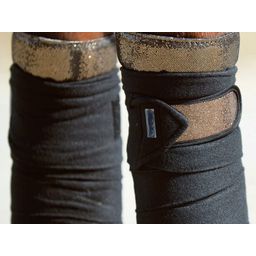 BUSSE Bandage CLASSIC GLITTER - svart/brons