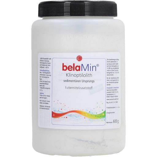 belaMin Clinoptilolite - Additivo per Mangimi - Barattolo da 600 g 