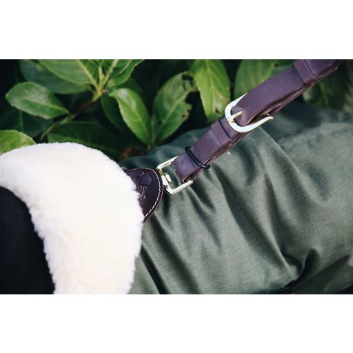 Водоустойчиво кучешко палтенце 300 g маслинено зелено