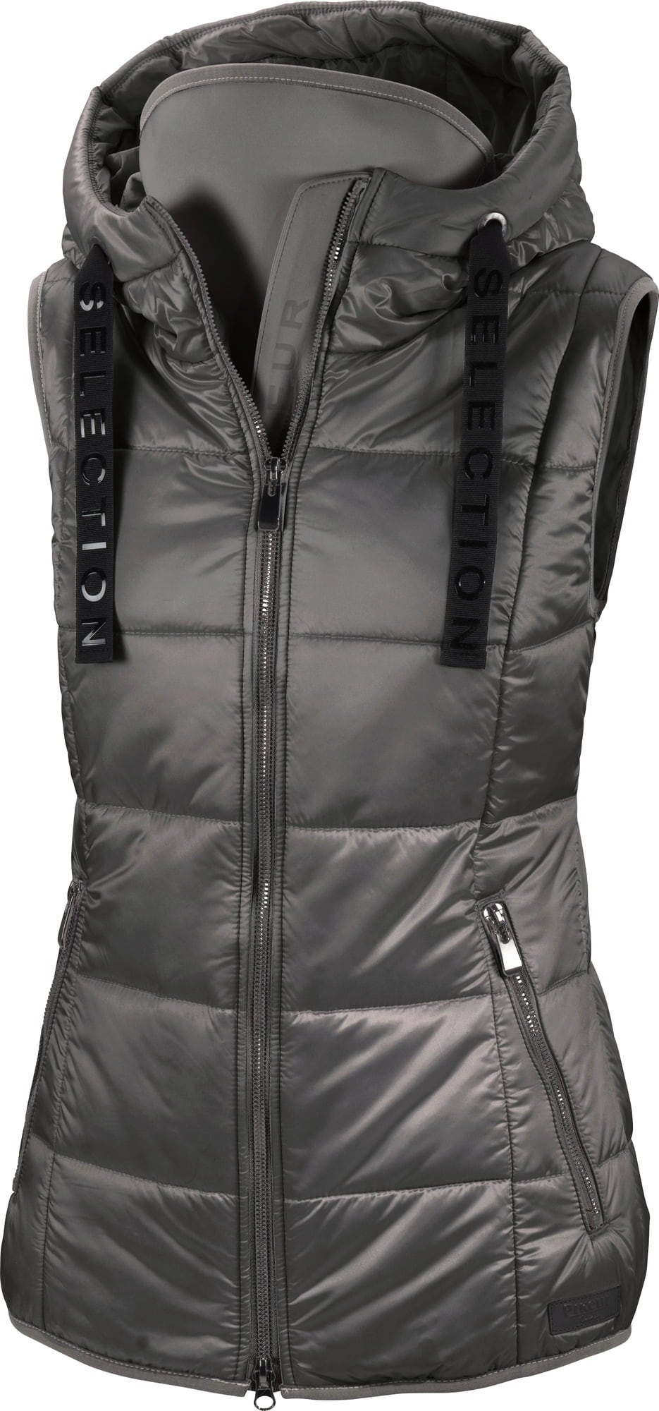 PIKEUR NEEA Quilted Vest, Anthra