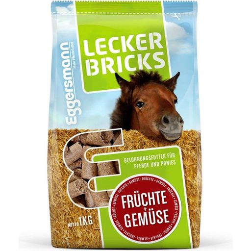 Eggersmann Lecker Bricks Fruits & Légumes - 1 kg