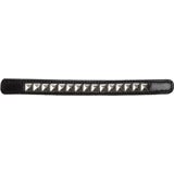 "Leyla" Decorative Velcro, Black, In Pairs