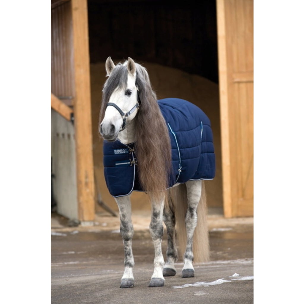 Horseware Ireland Stable Rug Rambo Stable 200g Navy EquusVitalis