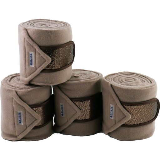 BUSSE CLASSIC GLITTER Bandages - taupe / bronze