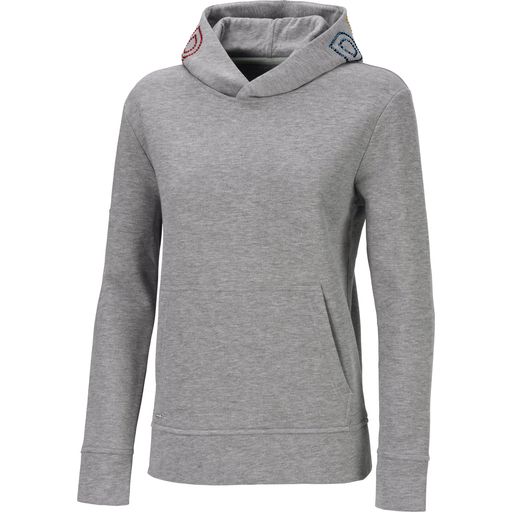 PIKEUR IKA Sweater Hoody, Grey Melange