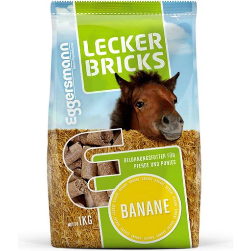 Eggersmann Lecker Bricks - Banán - 1 kg