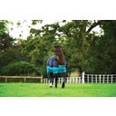 Horseware Ireland Mio Turnout Medium 200 g Black/Turqoise - 145 cm