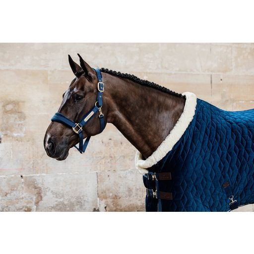 Kentucky Horsewear Show Rug Velvet 160 g - Marineblauw