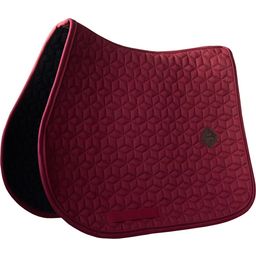 Kentucky Horsewear Tapis de Selle Basic Obstacle - Bordeaux