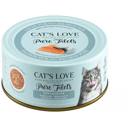 Cat's Love Pure Filets Natvoer - Zalm - 100 g