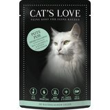 Cat's Love Katzen Nassfutter ADULT PUTE PUR