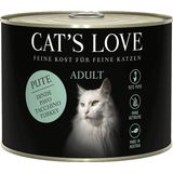 Cat's Love Nedves macskaeledel - "Adult Pur" Pulyka