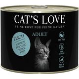 Cat's Love Våt kattmat "Adult Fish Pure"