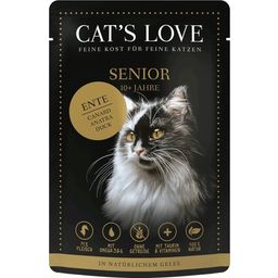 Cat's Love Senior - Cibo Umido all'Anatra per Gatti