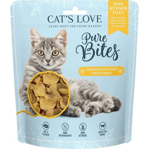 Cat's Love Pure Bites piščančji file - 40 g