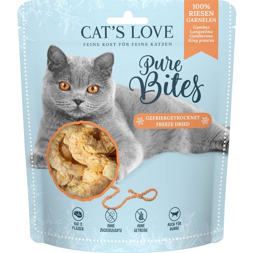 Cat's Love Pure Bites krewetka królewska - 25 g